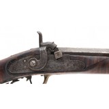 "Half Stock Percussion Rifle Golcher Lock (AL5476)" - 7 of 8