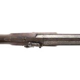 "Antique Half Stock Percussion Target Rifle (AL5695)" - 6 of 8