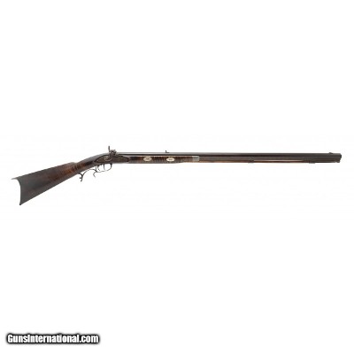 "Half Stock Double Key Percussion Rifle (AL5824)"