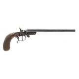 "Belgian Smoothbore Side by Side Pistol (AH6798)" - 1 of 8