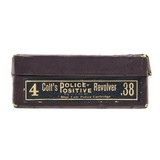 "As New In Box Colt Police Positive 38 Revolver (C17591)" - 8 of 8