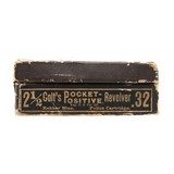 "As New In Box Colt 32 Police Ctg. Pocket Positive Revolver (C17590)" - 5 of 8