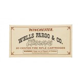 "Winchester Wells Fargo and Co. .30-30 Commemorative Ammunition (AM5)" - 1 of 4