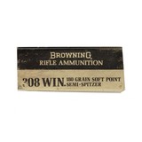"Browning .308 Winchester 180 Grain Vintage Ammunition (AM35)" - 4 of 4