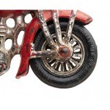 "Rare 1930's Hubley Cast Iron Patrol Popeye Motorcycle (MIS1393)" - 2 of 7