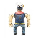 "Rare 1930's Hubley Cast Iron Patrol Popeye Motorcycle (MIS1393)" - 3 of 7