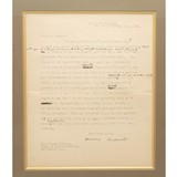 "Theodore Roosevelt Signed Letter to U.S. Senator, Framed (MIS1354)" - 6 of 6