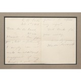 "Signed Letter by Theodore Roosevelt Dated Feb 1, 1910, Framed (MIS1355)" - 6 of 6