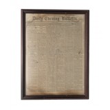 "Newspaper Clipping Dated April 28, 1865 (MIS1316)" - 1 of 3