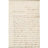 "Civil War Era Letter to Soldier (MIS1357)" - 2 of 2