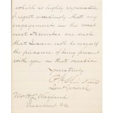 "Framed Handwritten Letter Signed by General Philip Sheridan (MIS1358)" - 3 of 4