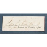 "Framed Union General John Eugene Smith with Signature (MIS1360)" - 1 of 2