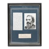 "Framed Union General John Eugene Smith with Signature (MIS1360)" - 2 of 2