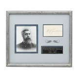 "Lot of Two Framed Civil War General's with Signature (MIS1320)" - 5 of 7