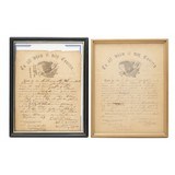 "Lot of Two Civil War Discharge Papers (MIS1325)" - 1 of 4