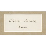 "Framed Speech and Signature of Senator Charles Sumner(MIS1321)" - 2 of 3