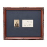 "Framed Union General George G. Meade with Signature (MIS1328)"