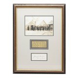"Framed Union General General Joseph Hooker with Signature (MIS1327)" - 1 of 4
