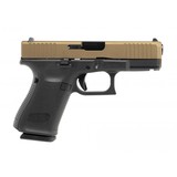 "Glock 19 GEN5 Burnt Bronze 9MM (NGZ1335) NEW" - 1 of 3