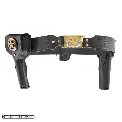 "San Pedro Saddlery Double Slim Jim Holster Rig (MIS1403)"