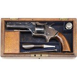 "Cased British Smith & Wesson Style Pocket Revolver (AH5597)" - 2 of 11