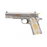 "Colt Stainless & Gold Special Edition .38 Super (C17617) New" - 6 of 7