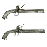 "Pair of Scottish Flintlock Pistols by W. Brander (AH5062)"