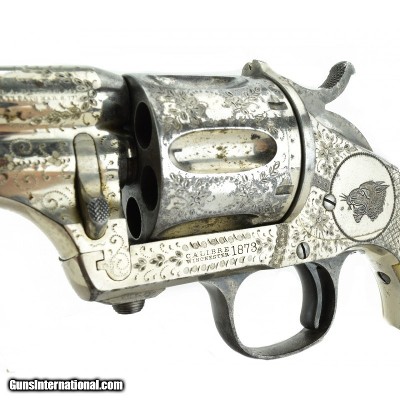 "Merwin & Hulbert Engraved Second Model Pocket Army .44-40 Revolver (AH4574) DTX" - Image 5 of 8