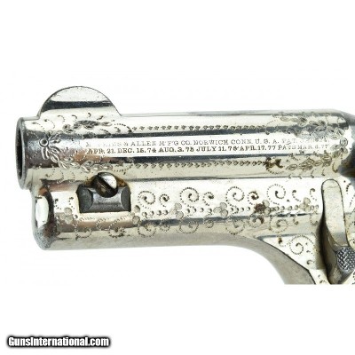 "Merwin & Hulbert Engraved Second Model Pocket Army .44-40 Revolver (AH4574) DTX" - Image 2 of 8