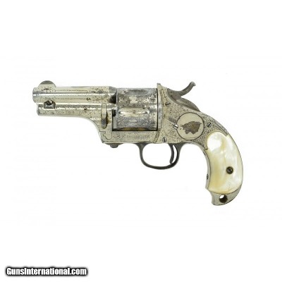"Merwin & Hulbert Engraved Second Model Pocket Army .44-40 Revolver (AH4574) DTX"