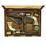 "Beautiful Double Cased Set of Special Order Colt 1860 Army Pistols (AC25)"