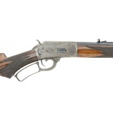 "Factory Engraved Marlin 1889 Deluxe .44-40 (AL6714)" - 2 of 13
