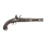 "U.S. Model 1819 flintlock pistol (AH6864)" - 1 of 6