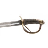"Unknown maker Model 1840 saber (SW1475)" - 3 of 6