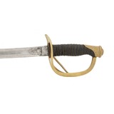 "U.S. Model 1860 Cavalry sword dated 1863 (SW1480)" - 4 of 6