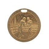 "Dempsey-Gibbson Souvenir Coin from the Heavyweight Fight in Shelby, Montana in 1923 (WEC134)" - 1 of 2