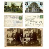 "Four Postcards and a Stereoview card related to President McKinley (WEC139)" - 1 of 6