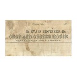 "Four Antique Documents of Various Debts Late 19th Century (WEC185)" - 2 of 5