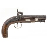 "Belgian made Philadelphia Style Pistol Retailer Marked R. S. Clark (AH6833)" - 1 of 6