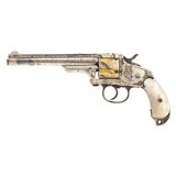 "Beautiful Factory Engraved Merwin & Hulbert W/ Pearl Grips (AH6737)" - 1 of 6