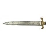 "Ames Double Dog Head Bowie Knife (K1823)" - 4 of 8