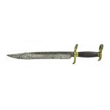 "Confederate Bowie Knife Possibly Cook and Brothers (MEW1983)" - 4 of 5