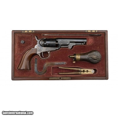 "Cased Colt 1849 Pocket .31 Cal (AH6734)"