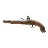"Austrian Model 1851 Tube Lock Pistol Altered to Flintlock (AH6451)" - 7 of 7