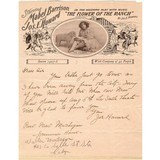 "The Flower of The Ranch by Joe Howard Musical Poster Signed by Joe Howard(WEC217)" - 1 of 1