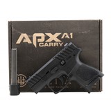 "Beretta APX-A1 Carry 9MM (NGZ1101) NEW" - 2 of 3