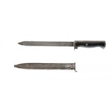 "Bayonet & sheath for Norwegian M1894 Krag rifle (MEW2405)" - 2 of 2