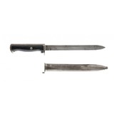"Bayonet & sheath for Norwegian M1894 Krag rifle (MEW2405)" - 1 of 2