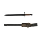 "Model 1891 Carcano bayonet with sheath & frog (MEW2411)" - 2 of 2