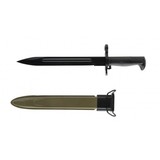 "Reproduction 10-inch M1 bayonet with scabbard (MEW2394)" - 2 of 2